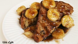 Bananas Bread Foster French Toast