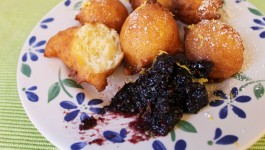 Lemon Ricotta Fritters