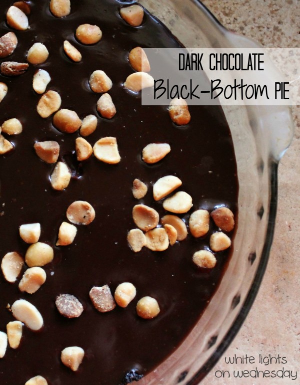 Dark Chocolate Black-Bottom Pie 1