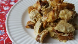 Cheesy Adobo Chicken Hash