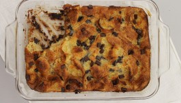 Croissant & Chocolate Bread Pudding 4