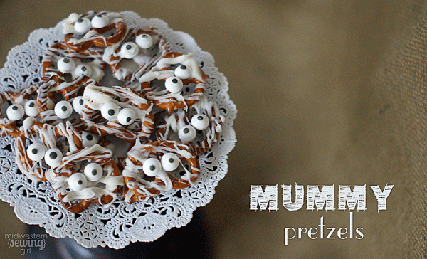 Mummy Pretzels