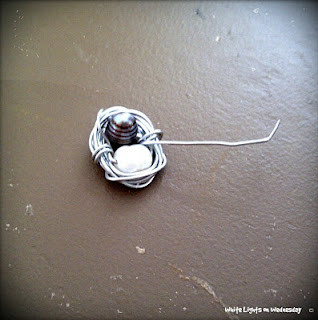Bird Nest Necklace | White Lights on Wednesday
