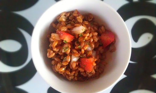 Farro Salad with Tomato and Herbs