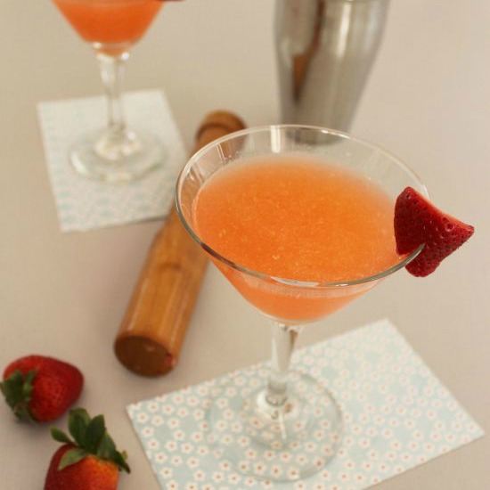 Strawberry Lemongrass Martini
