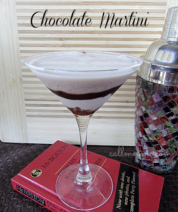 Chocolate Martini #callmepmc