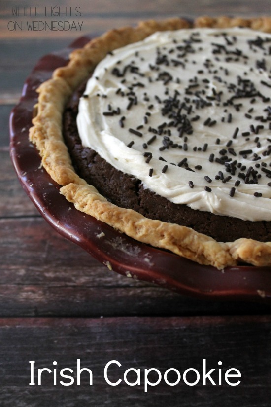 Irish Capookie - when a pie cake, pie, and cookie have a love child.