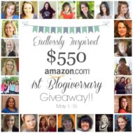 Endlessly Inspired 1st Blogiversary Giveaway