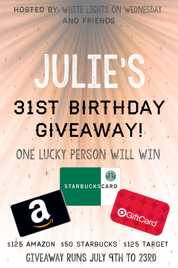 31st Birthday Giveaway