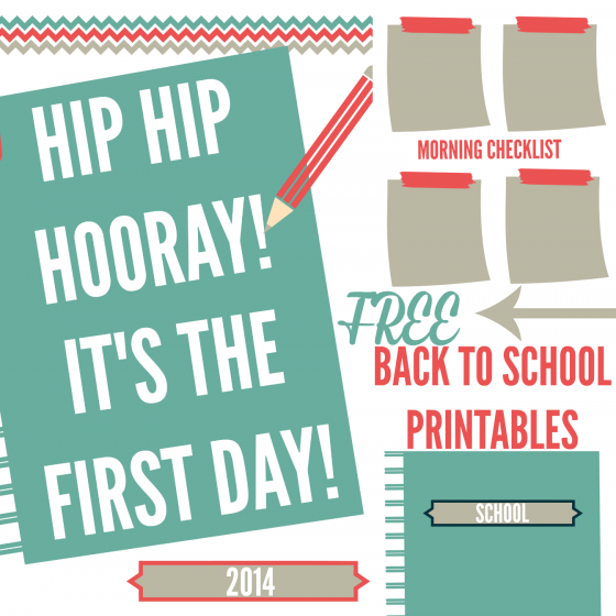Back to School Printables