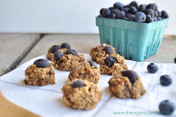Blueberry Walnut Breakfast Cookies | White Lights on Wednesday