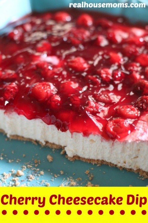 50 Delicious Dips: Cherry Cheesecake Dip