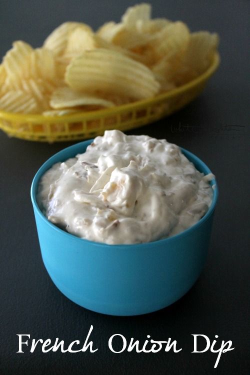 50 Delicious Dips: French Onion Dip