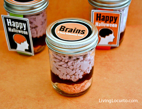 Brains in a Jar Cupcakes