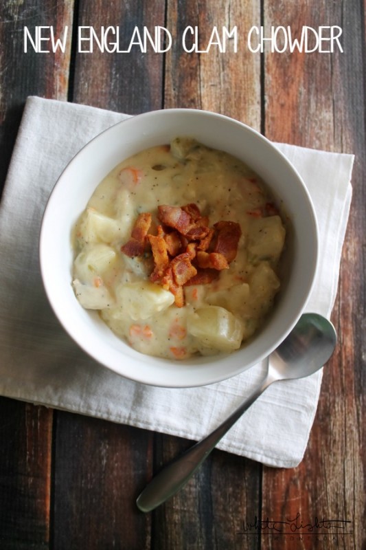 New England Clam Chowder Title