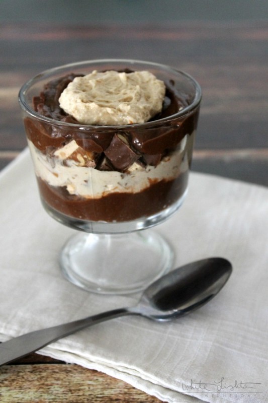 Snickers Parfait | White Lights on Wednesday for Real Housemoms