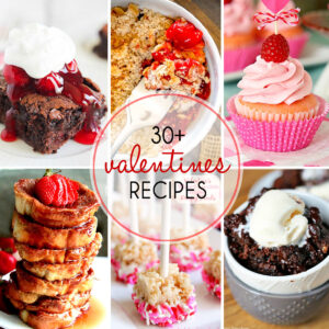 Valentine's Day is right around the corner! To help you celebrate with your sweetie, we've rounded up More Than 30 Valentine's Day Dessert Recipes that are made for sharing!