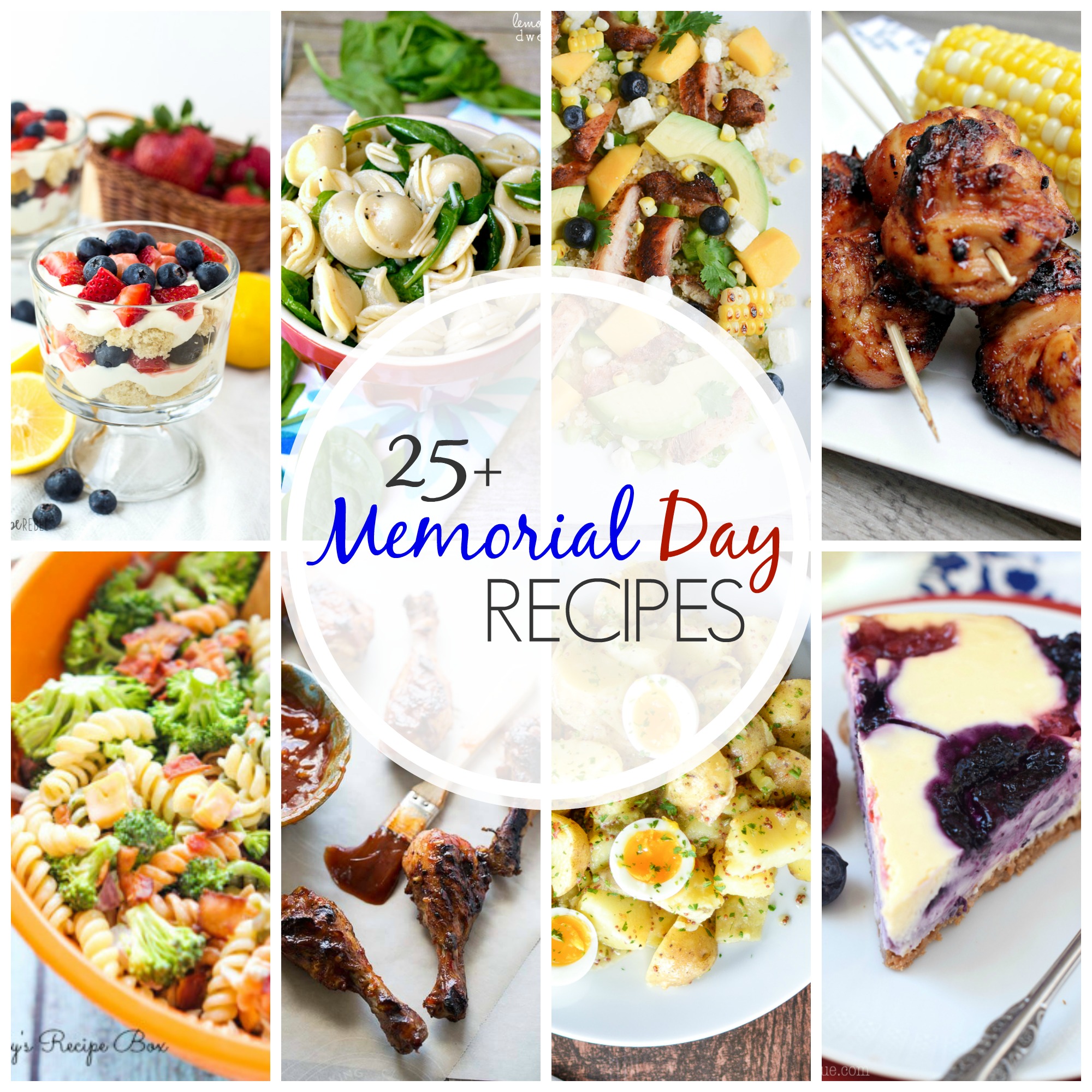 25+ Recipes for Your Memorial Day Cookout