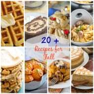 20+ Recipes for Fall